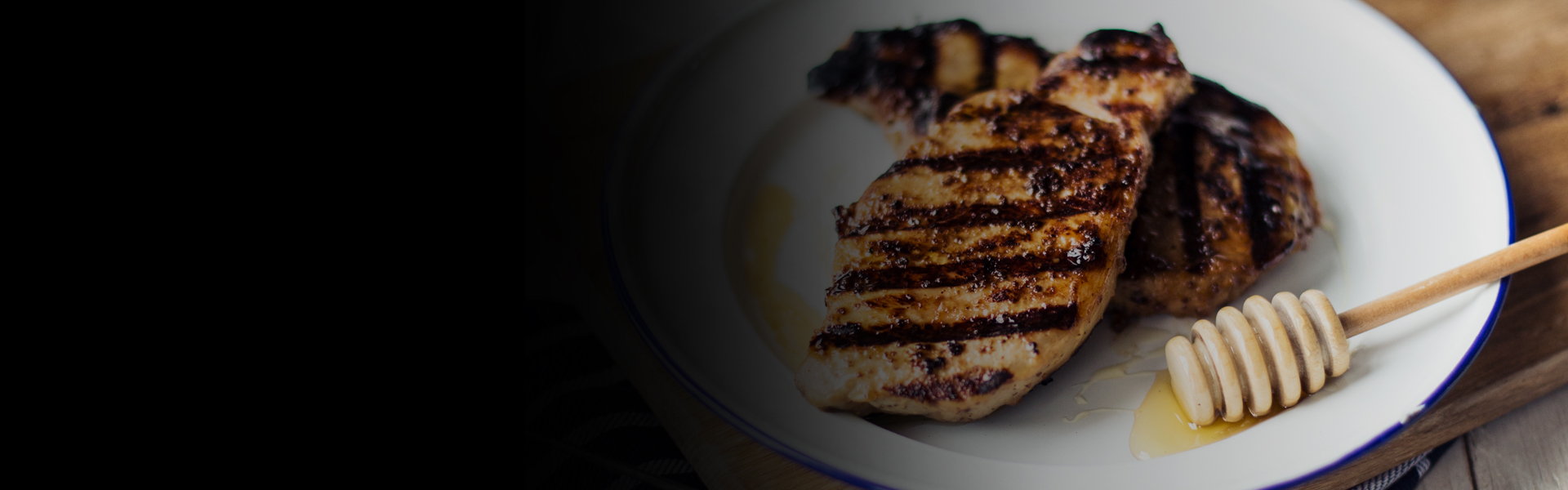 Honey and mustard pork loin steak Foreman Grills