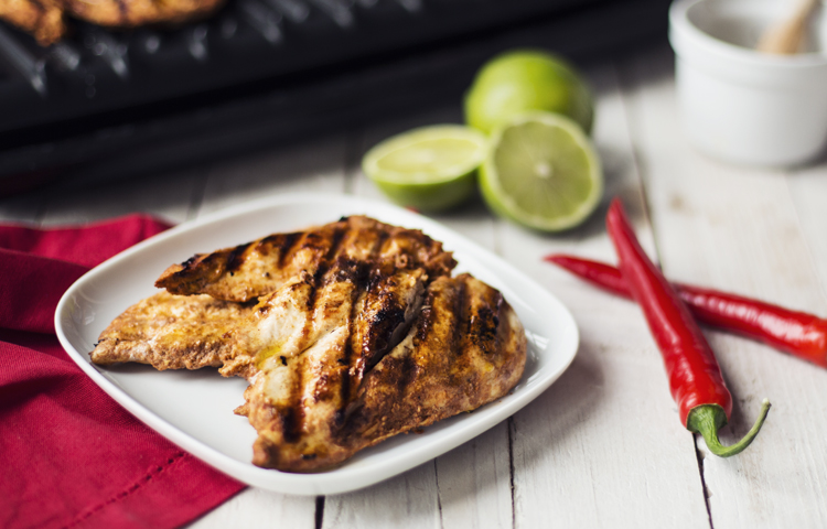 Grilled chicken clearance on george foreman