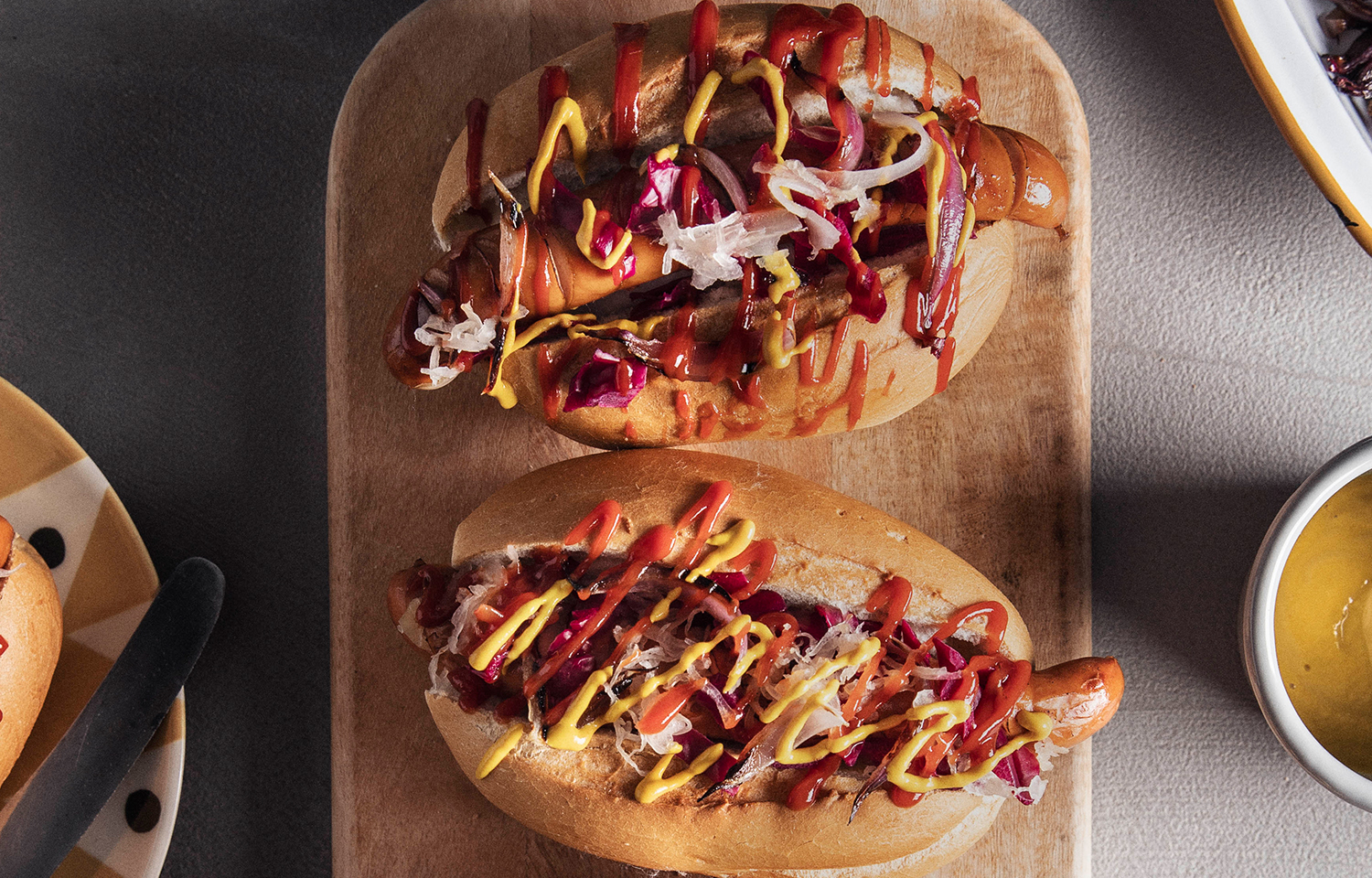 Bratwurst Hot Dogs