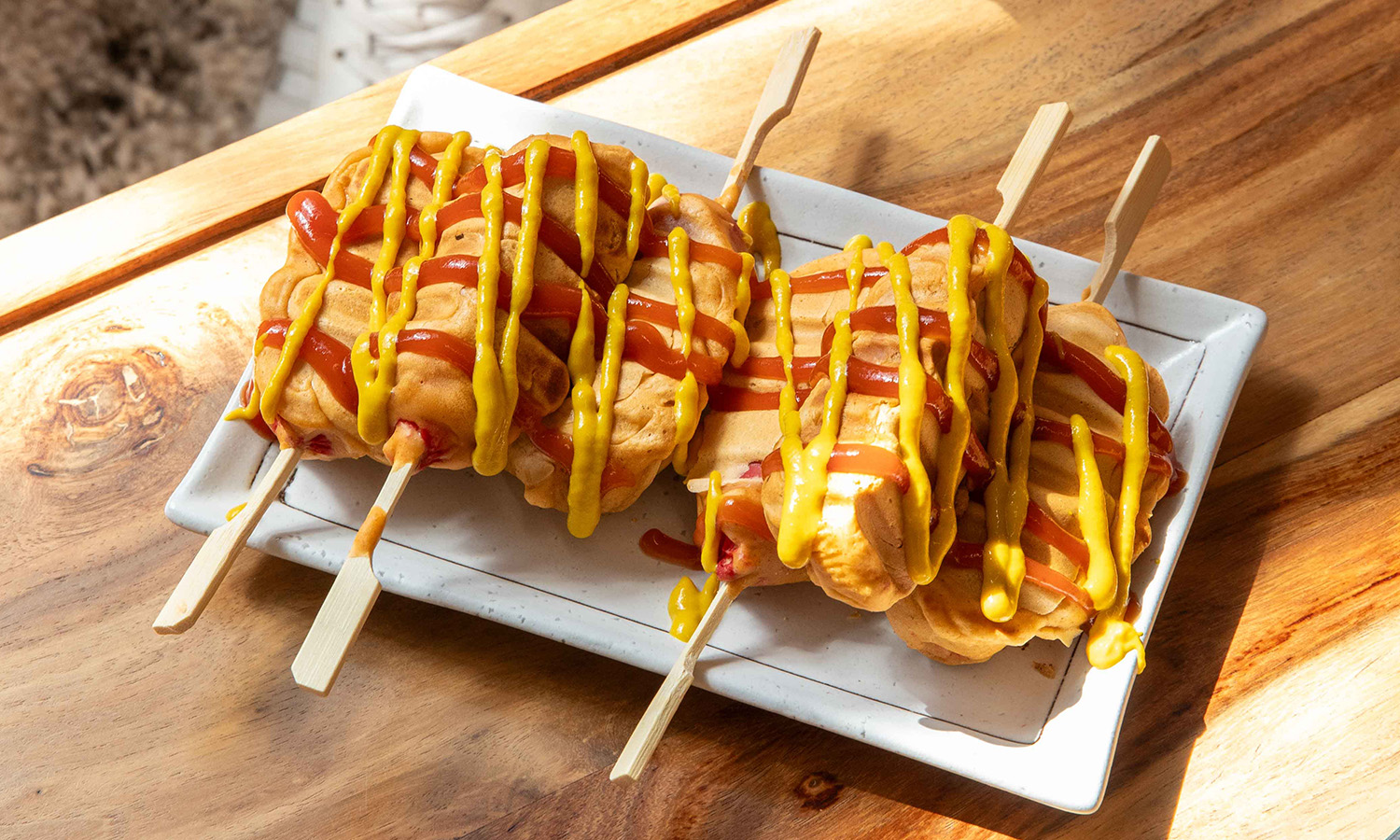 Mini Corn Dogs | George Foreman Grills