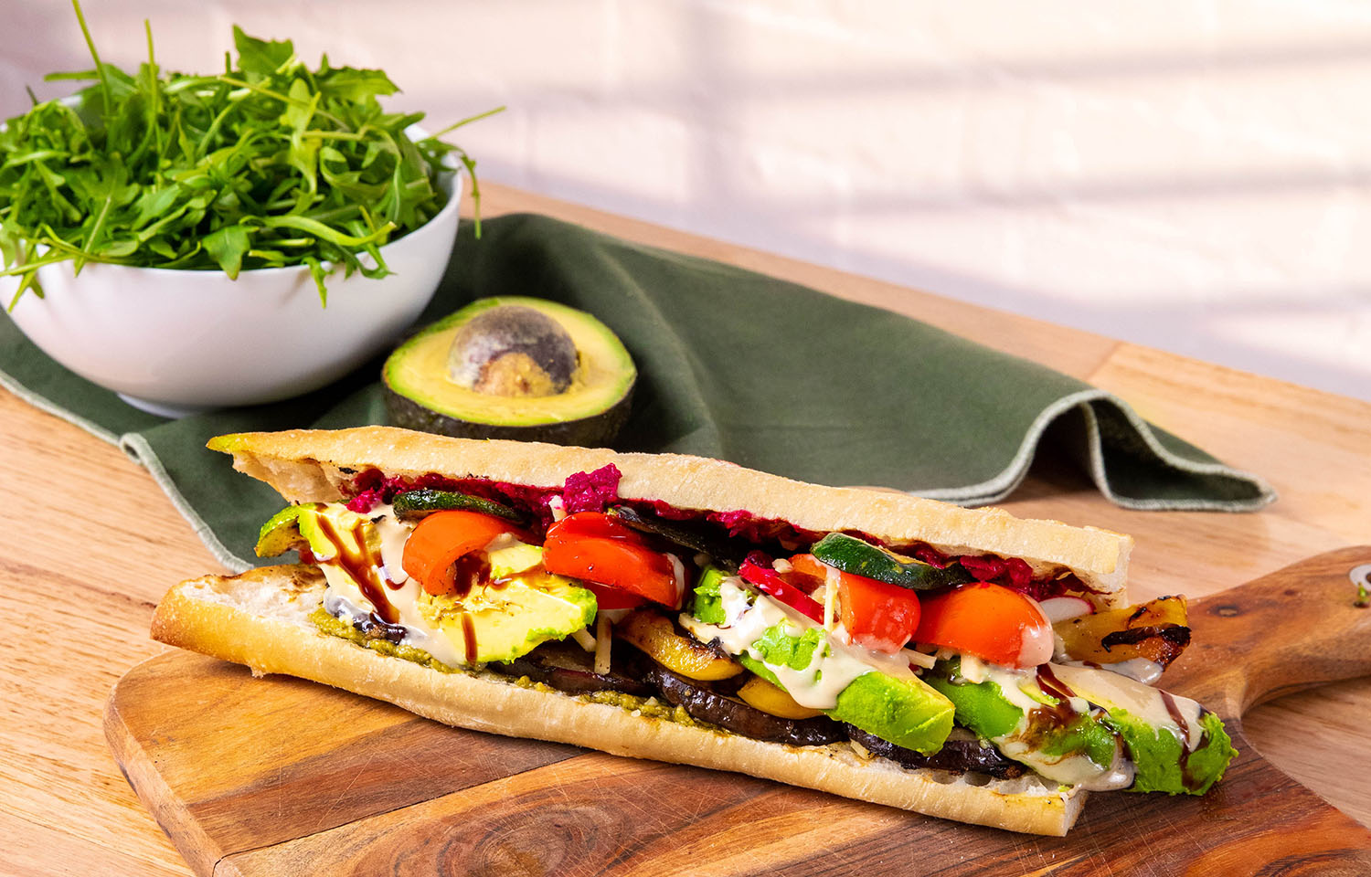 Ultimate Grilled Vegetable Sandwich