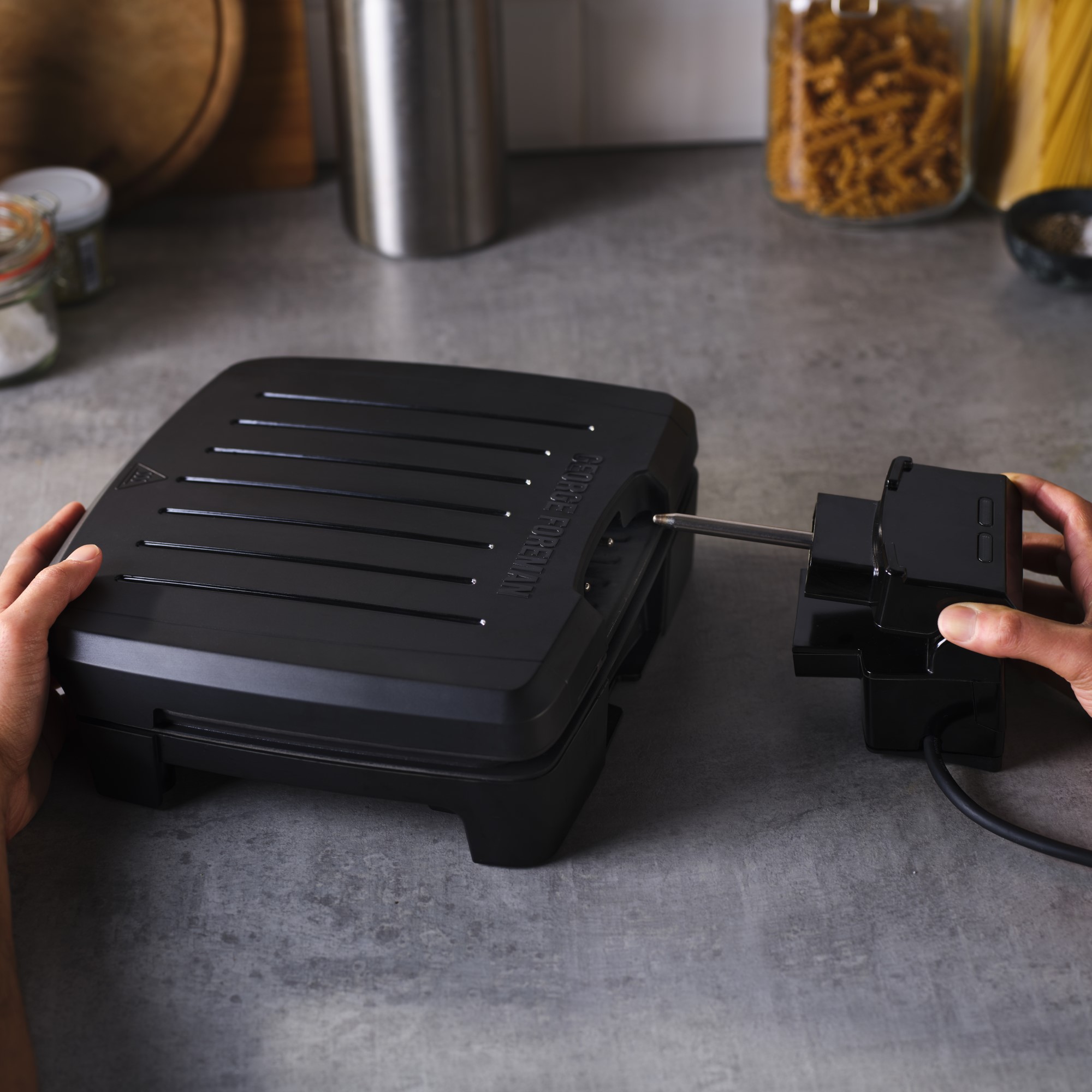 George Foreman 5-Serving Classic Electric Indoor Grill and Panini Press 1  ct