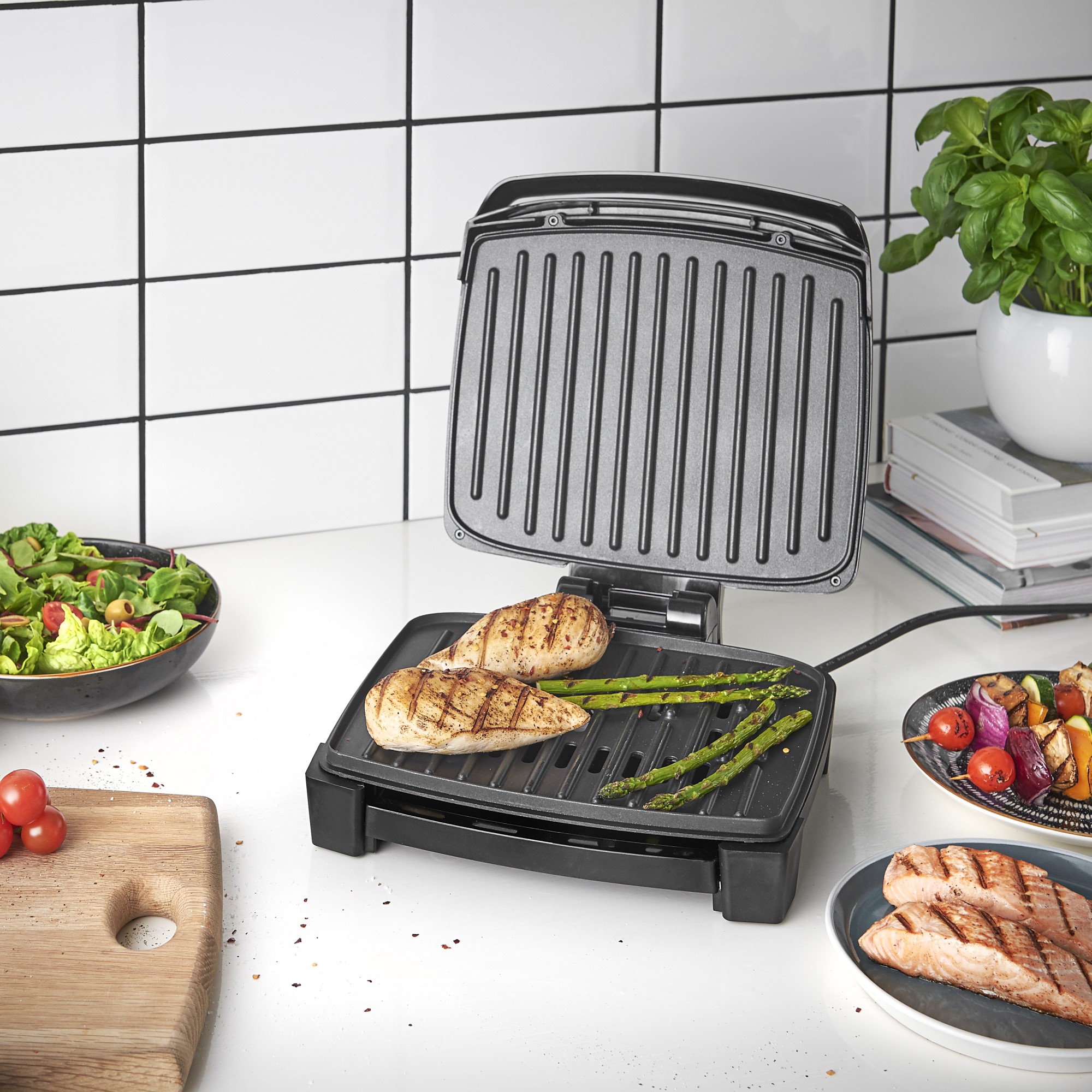 George Foreman Grill and Panini Cooking Grill - 5 Serving - Dutch Goat