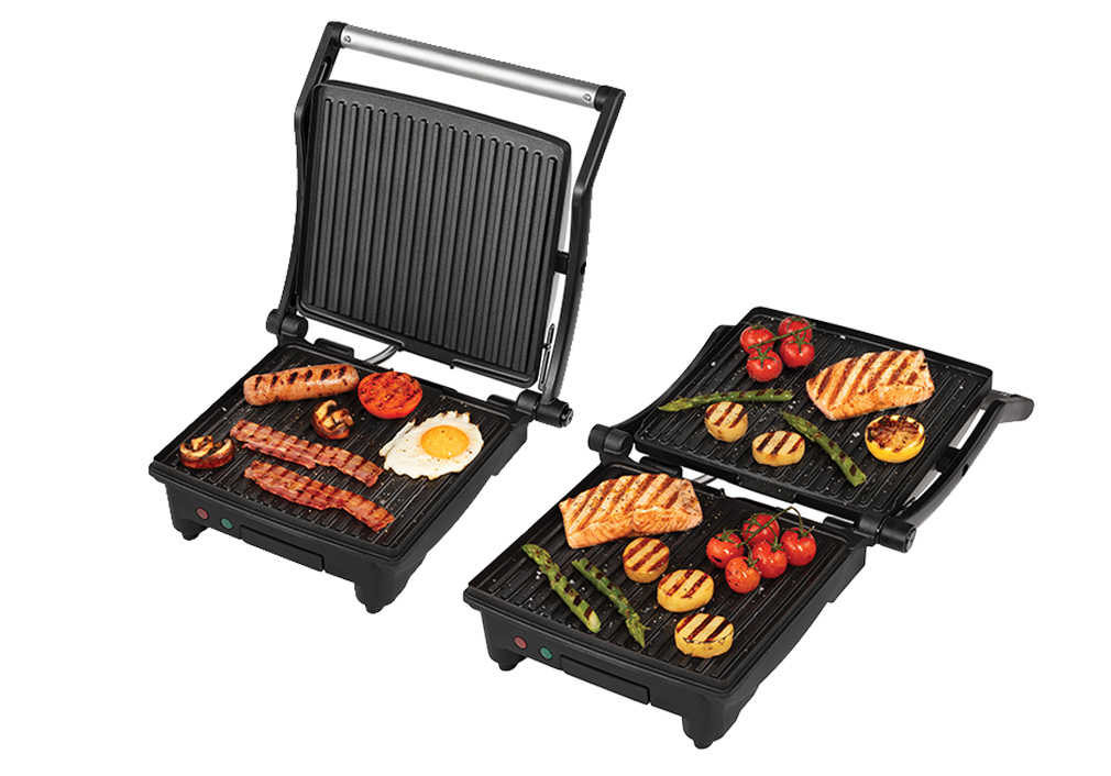 George Foreman 5-Serving Submersible Indoor Grill Compact Nonstick Fat  Removal