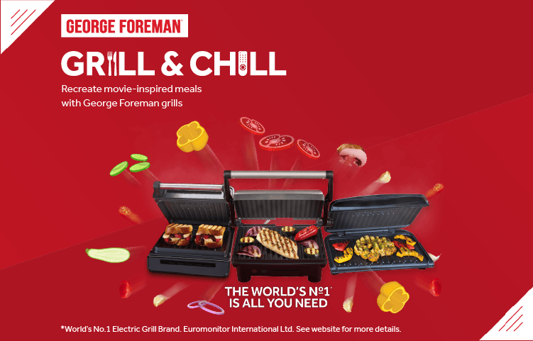 Buy George Foreman Medium Removable Plates Grill 24330, Health grills