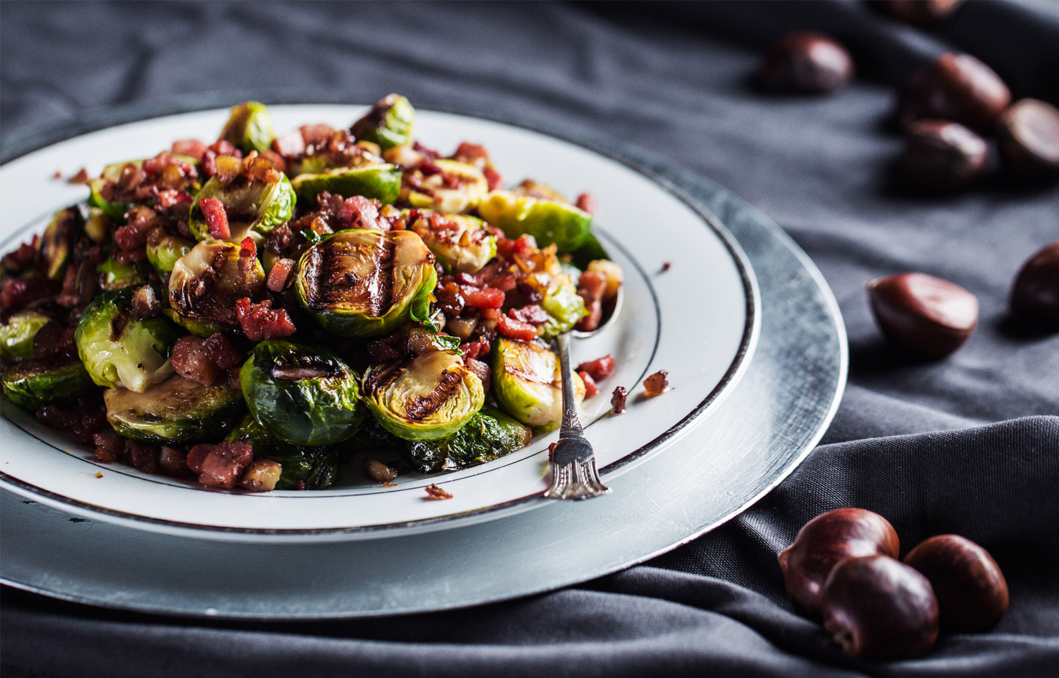Brussels Sprouts Chestnuts and | George Foreman