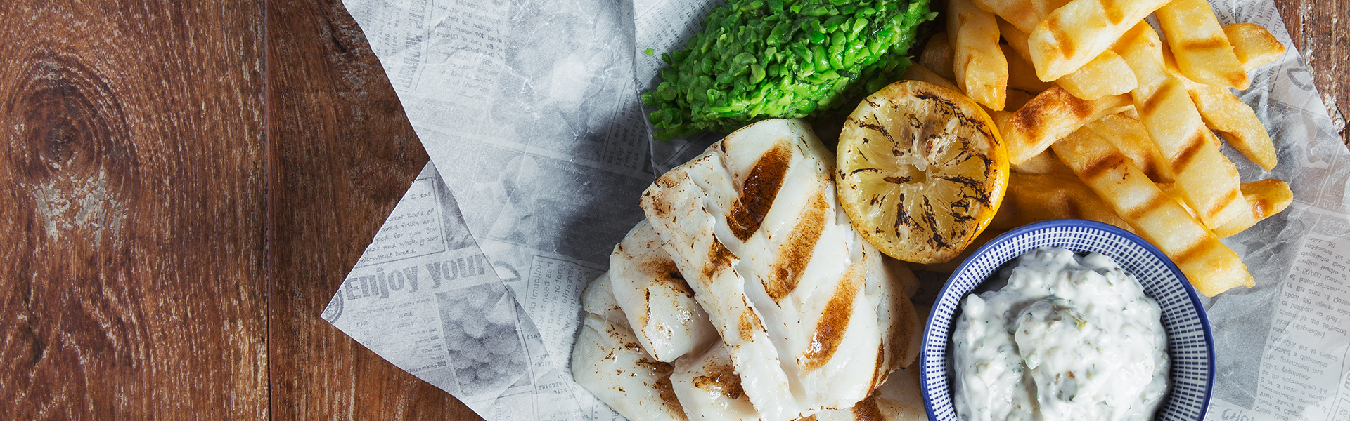 Fish and Chips  George Foreman